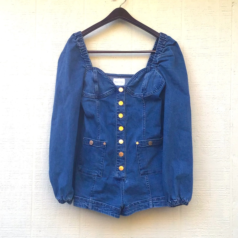 Alice McCall Mystical Moments Playsuit denim romper vintage wash